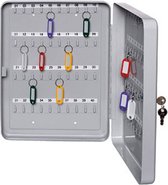 Alco sleutelkast - 200x160x80mm - grijs - voor 20 sleutels - AL-890-33