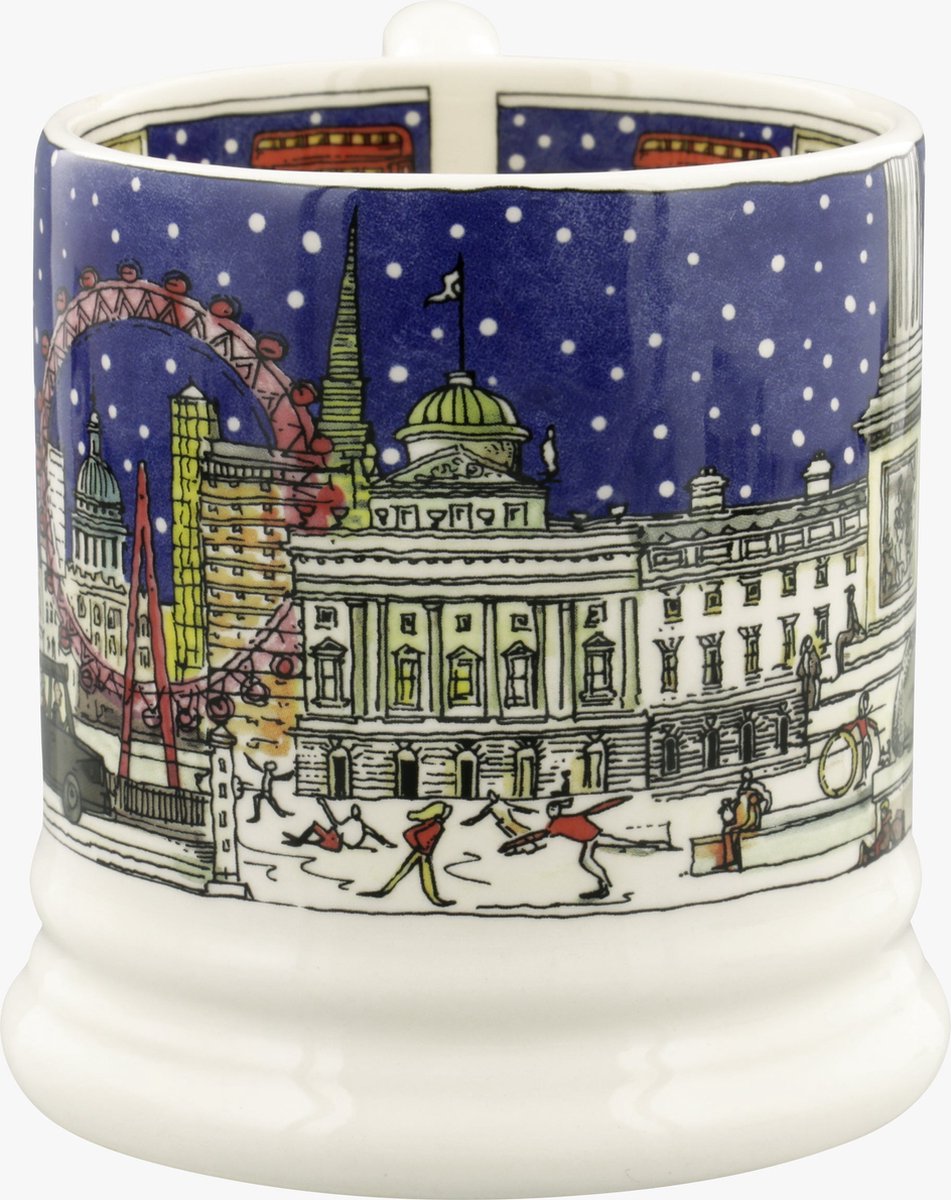 Emma Bridgewater Cities of Dreams London at Christmas Mug 1/2 Pint