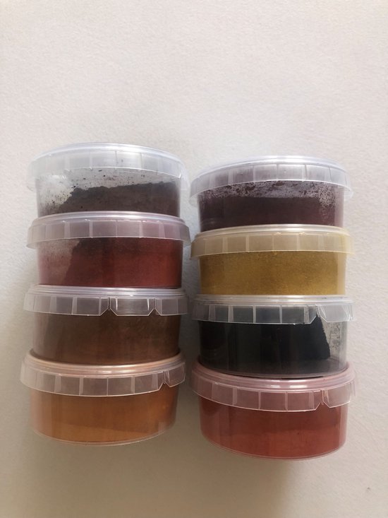 Proefset steenreparatiemortel + kleurstoffen - Gevelwinkel