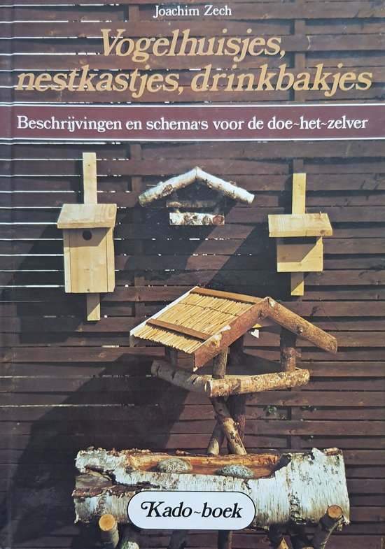 Vogelhuisjes nestkastjes drinkbakjes