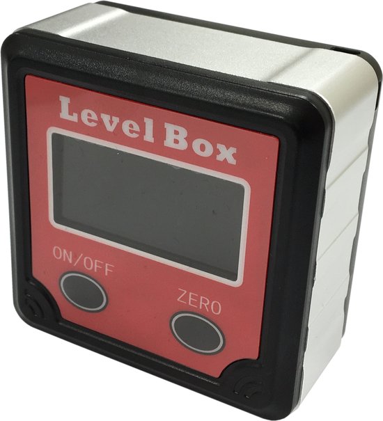 Vlieger pin Buskruit Digitale Hoekmeter - Level Box | bol.com