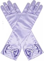 Het Betere Merk - Speelgoed meisjes - voor bij je prinsessenjurk - paarse handschoenen - prinsessen verkleedkleding
