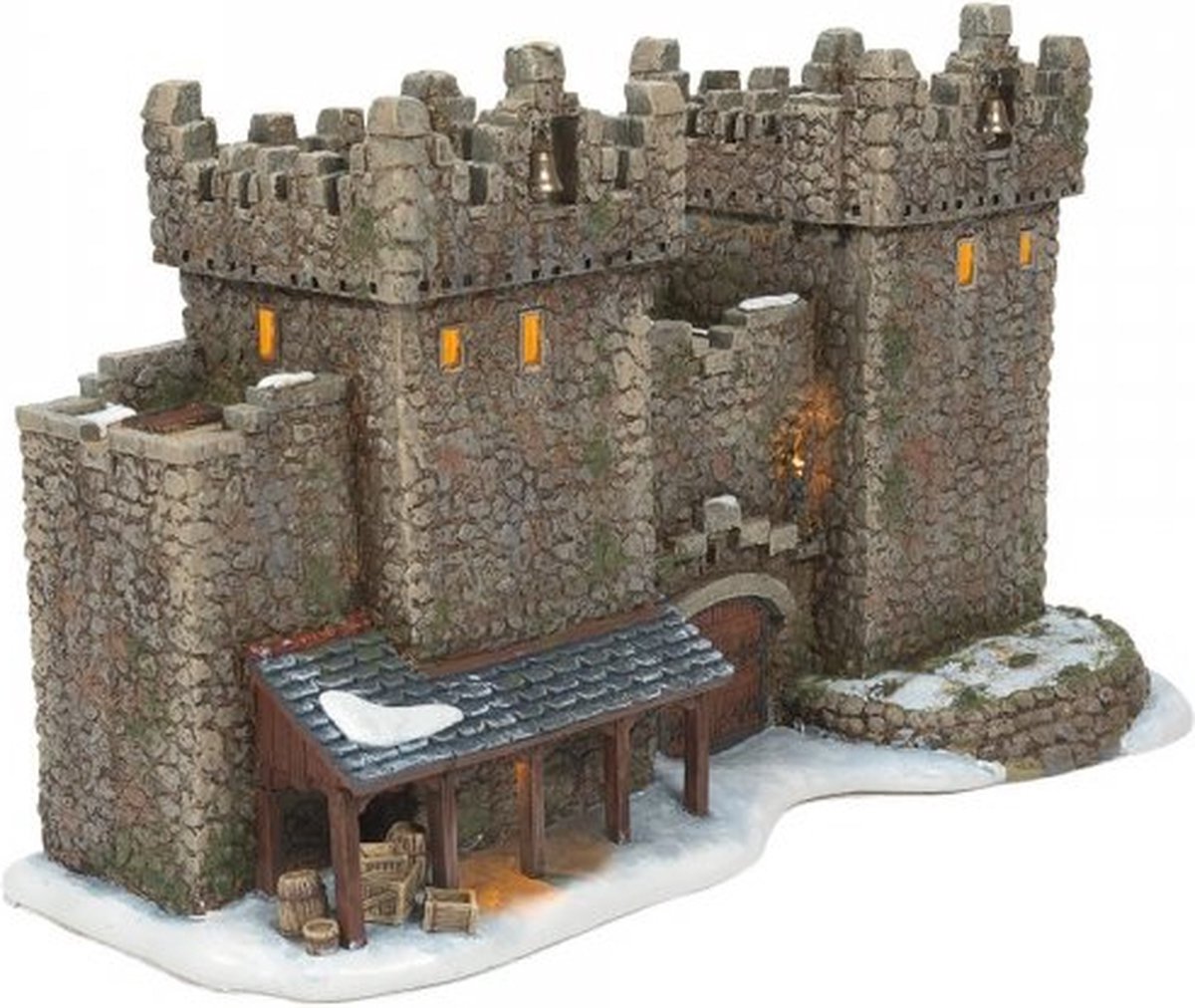 Winterfell Castle - Game of Thrones by Dept 56 -20cm- met verlichting Statue