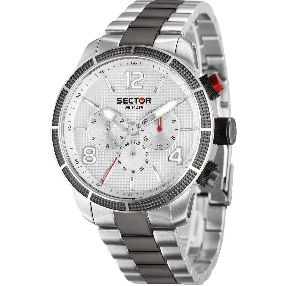 Sector - Heren Horloge R3253575006 - Zilver-Grijs - Ø 45mm
