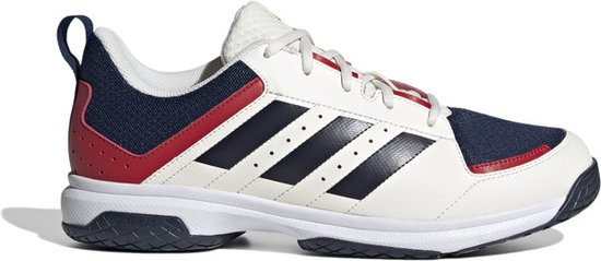 adidas Ligra 7 - Chaussures de sport - Volley-ball - Smash Court - Blanc/Bleu