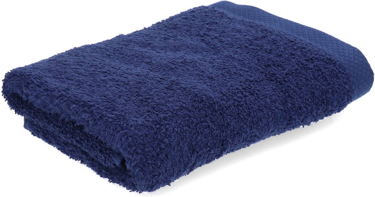 Lasa Home | Badhanddoek Pure Donkerblauw 50x100 cm| x 50 cm
