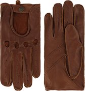 Laimbock Manly Handschoenen – Leren Winterhandschoenen – Gemaakt van Echt Leder - Heren en Dames – Leren Handschoenen Heren – Bruin Leer – Maat 8