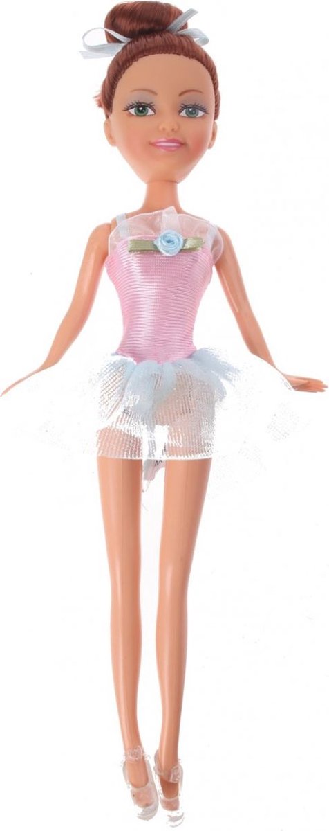 Eddy Toys tienerpop balletdanseres blond 28 cm van Eddy Toys — afbeelding 2
