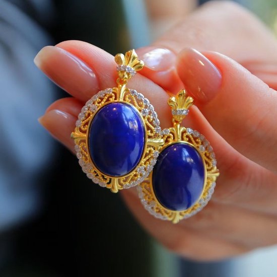 Natuursteen Cystal Dragon Claw Hangers voor Ketting Roze Kwarts Lapis Lazuli Opal-Opal