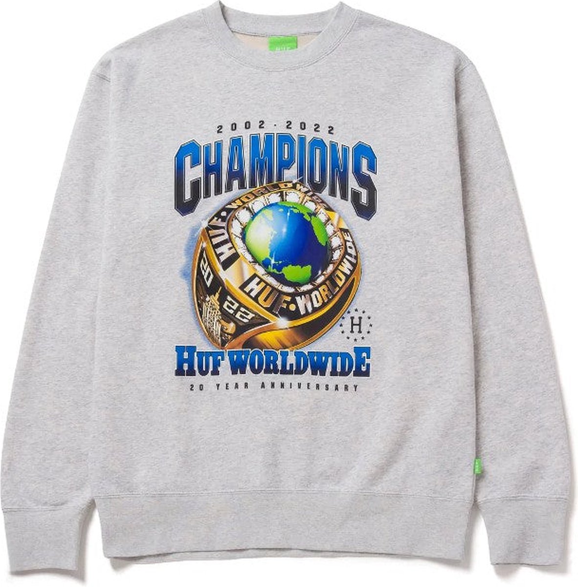Huf Champions Crewneck Sweater - Athletic Heather