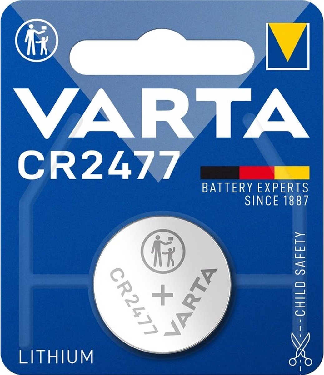 Varta - Varta CR2477 Lithium Knoopcel Batterij - 30 Dagen Niet Goed Geld Terug