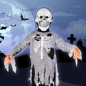 Costume de squelette de zombie Imaginarium - Halloween Déguisements Up - Effrayant avec masque - Taille 128-134