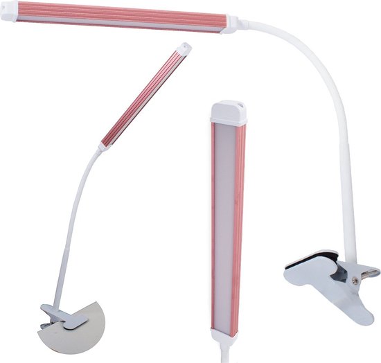 LED Bureaulamp USB - bureaulamp met cosmetische clip