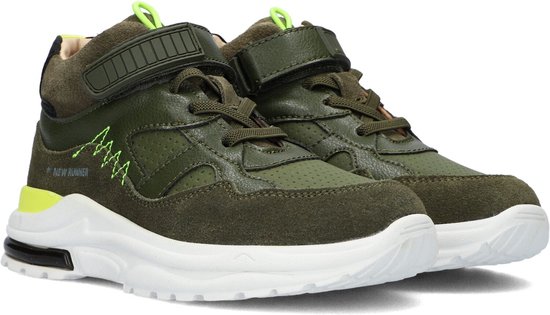 Shoesme Nr22w005 Hoge sneakers - Jongens - Groen - Maat 33 | bol.com