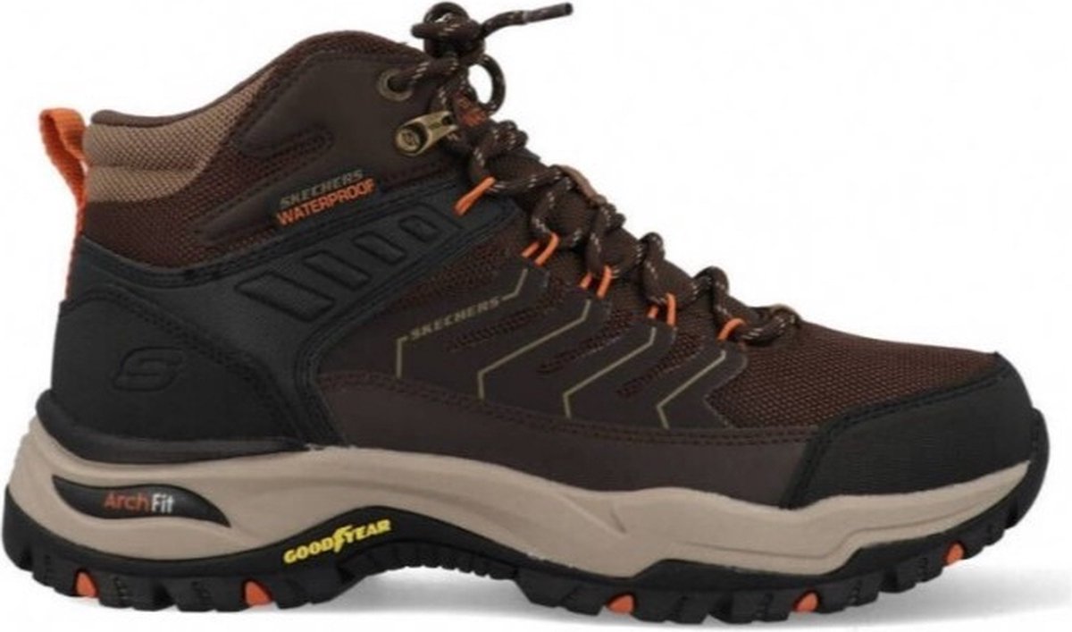 Skechers Outdoor Wandelschoen Arch Fit 204634 BRN Dawson Waterproof Bruin