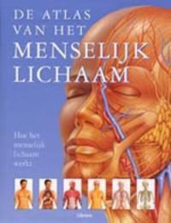 Cover van het boek 'De atlas van het menselijk lichaam' van Adrienne Chinn