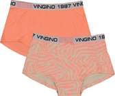 Vingino - Hipster Zebra Neon 2 Pack - Maat: 104-116