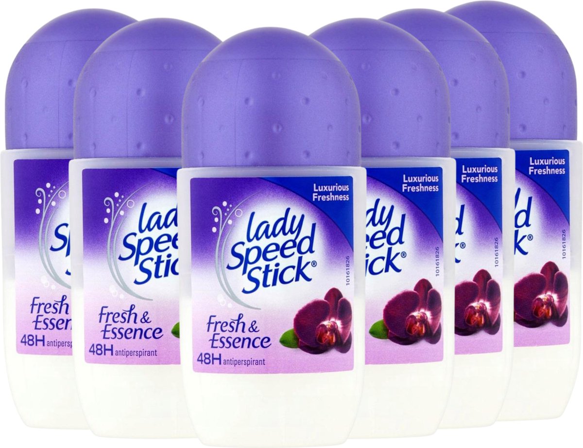 Goedkoopste Lady Speed Stick Luxurious Freshness Deodorant Roller - 6 x 50ml - Deodorant Vrouw