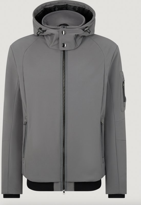 Les Deux Heren Como Light Broek Gemeleerd Lichtgrijs