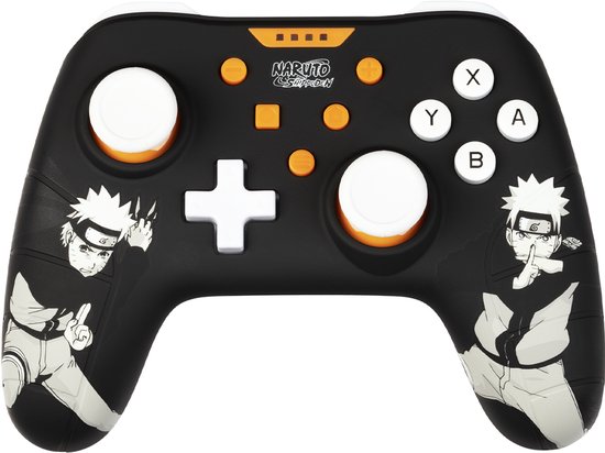 Konix - Manette filaire Naruto Shippûden Noire pour Nintendo Switch