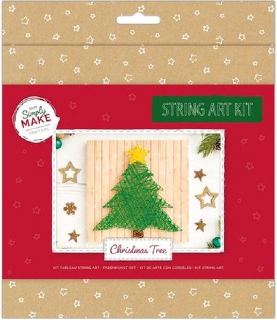 Simply Make String Art Kit Christmas Tree (DSM 105192) bol