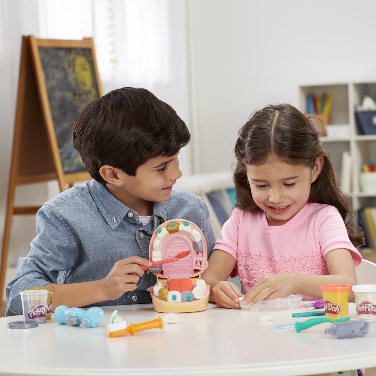 Play-Doh Top Tandarts Speelset - Boetseerklei - 8 Play-Doh potjes - Knutselen voor kinderen — afbeelding 13