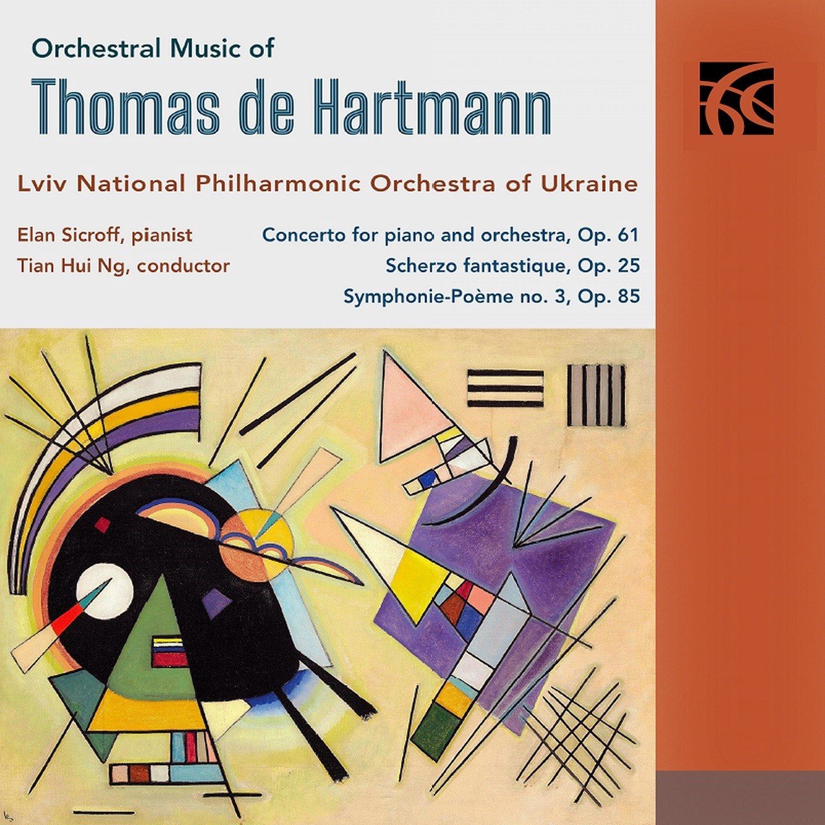 Lviv National Philharmonic Orchestra Of Ukraine - Hartmann: Orchestral Music (CD)