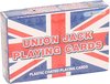 Afbeelding van het spelletje Speelkaarten geplastificeerd Union jack 9 x 6 cm