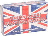 Speelkaarten - geplastificeerd - Union jack - kaartspel pesten/ pokeren