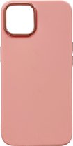 Casemania Hoesje Geschikt voor Apple iPhone 14 Roze - Shockproof Siliconen Back Cover