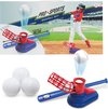 Afbeelding van het spelletje Toi-Toys Pro Sports Honkbaltrainer met ballenschieter en knuppel (62852A)