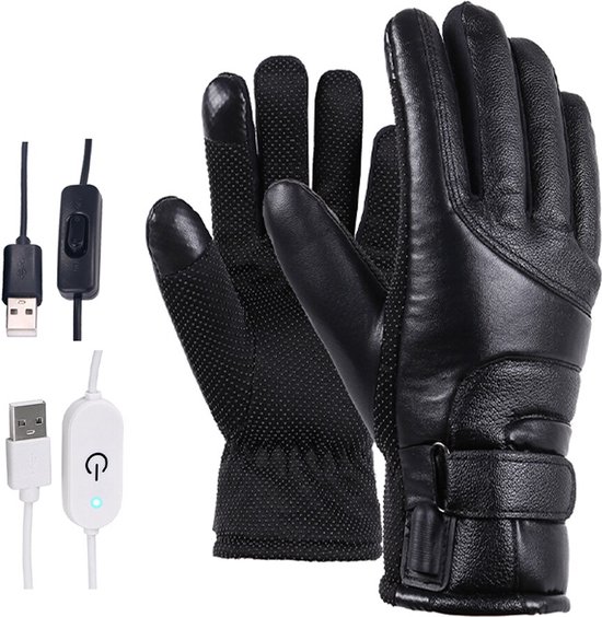 THA Verwarmde handschoenen Met oplaadbare accu Met USB Snoertje Elektrische...