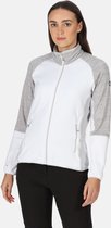 De Regatta Yare Vi Fleece Met Volledige Rits - Dames - Stretch - Warme Voering - Wit