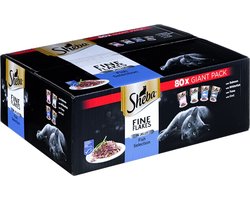 SHEBA Delicacy Vissmaak in saus- nat kattenvoer - 80x 85g