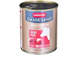 ANIMONDA GranCarno Single Protein smaak: rundvlees - blik - 6 x 800g