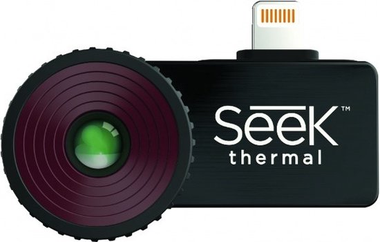Seek Thermal LQ-EAA warmtebeeldcamera Zwart 320 x 240 Pixels