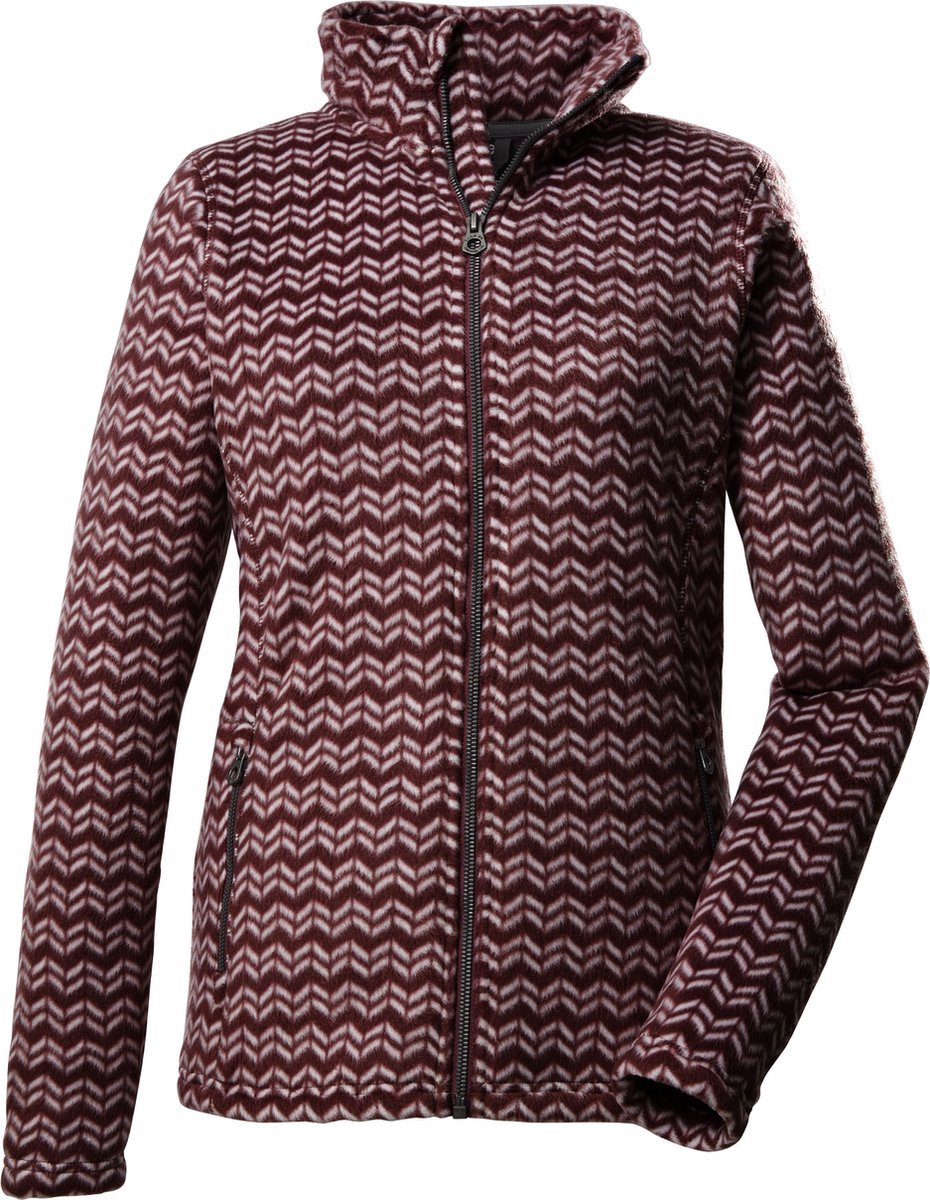 Killtec dames vest - 39087 - dames vest bordeaux - maat 42