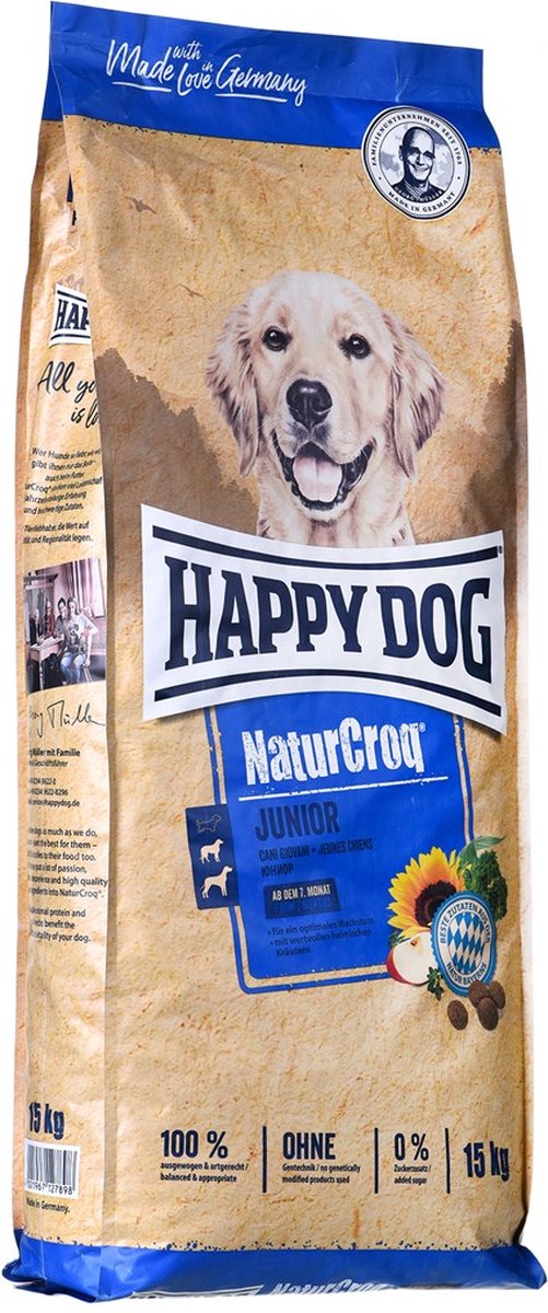 Happy Dog Happy Dog NaturCroq Junior - 15 kg