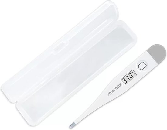Rossmax TG100 - Thermometer Lichaam - Koortsthermometer voor Baby’s, Kinderen en Volwassenen - Zeer Nauwkeurig - Koortsalarm - Digitaal - Temperatuur meten via Oksel, Mond of Rectaal - Eenvoudig in Gebruik