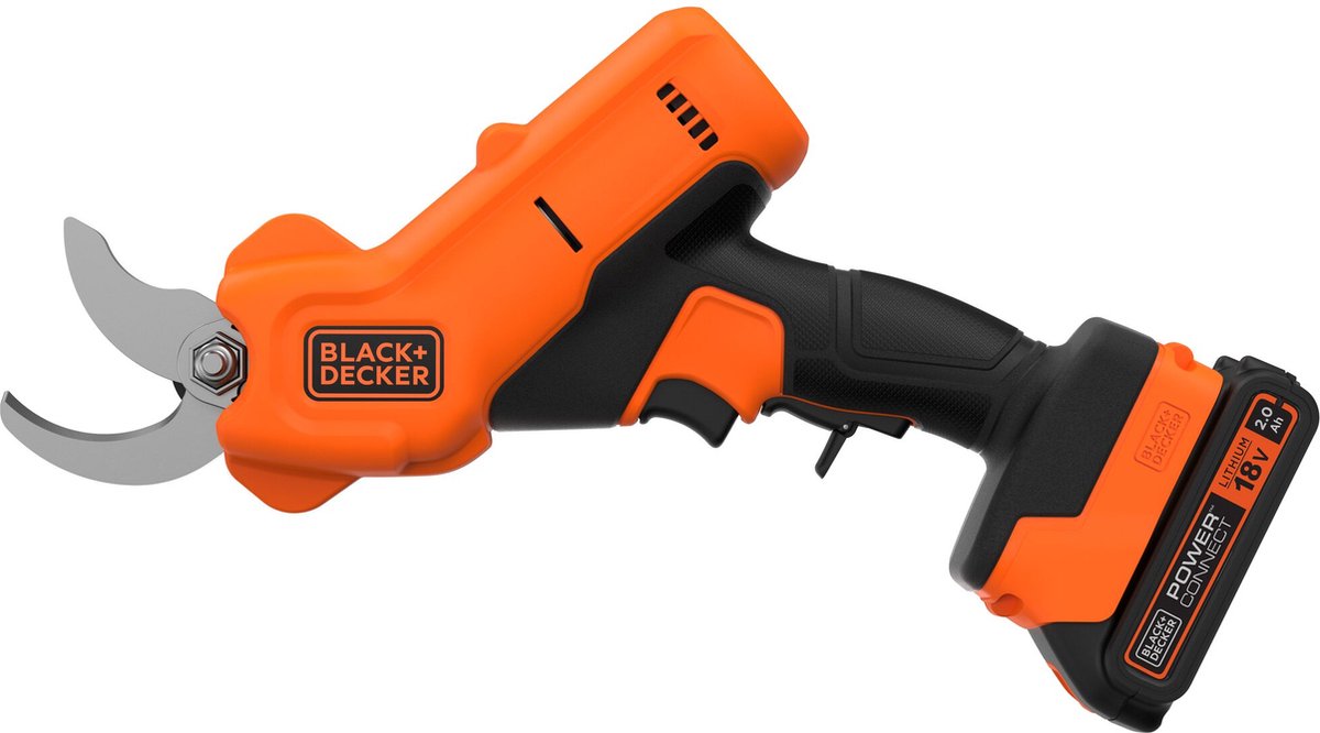 Outil Multifonctions 7-en-1 BLACK+DECKER – Taille-Haies, Tronçonneuse, Coupe-Bordures, Souffleur, Etc., 18V Avec Batterie Et Chargeur