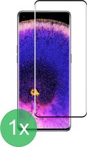 Full Screenprotector 1x Geschikt voor Oppo Find X5 - screen protector - volledige glas - bescherming - beschermglas - ZT Accessoires