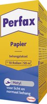 Perfax Metyl / Papier 125 g - Behanglijm voor licht, normaal of zwaar papier- en vinylbehang