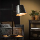 AnLi Style Lampe de table 1L abat-jour métal réglable