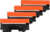 Inktdag® Multipack Laser toner cartridges voor HP 117A toner ( HP W2070A, HP W2071A, HP W2072A en HP W2073A) Geschikt voor HP Color Laser 150A, 150NW, MFP 178NW, MFP 179NW