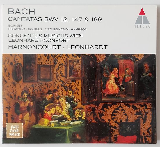 Bach Cantatas BWV 12 147 199 Nikolaus Harnoncourt Muziek Bol