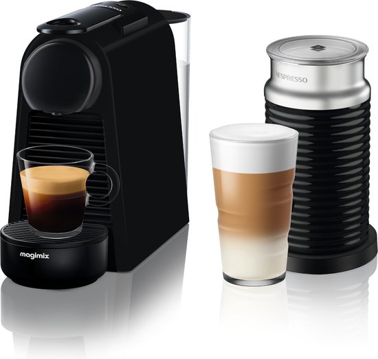 Nespresso Magimix Essenza Mini M115 - Machine à café - Noir - avec mousse  de lait | bol.com