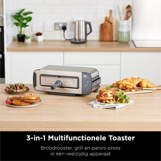 AICOOK Appareil Croque Monsieur - 3 en 1 Mulfunction -750W