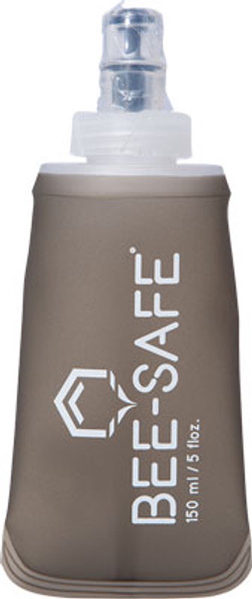 Soft Drink Bottles | anthracite | BEE SAFE -150ML- | flask | Soft Drink Bottles | zachte drinkfles | flexibele drinkfles | opvouwbare drinkfles