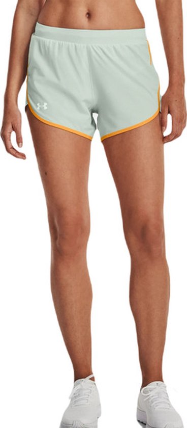 Under Armour FlyBy Elite 3'' Short Dames - Sportbroeken - lichtgroen - Vrouwen