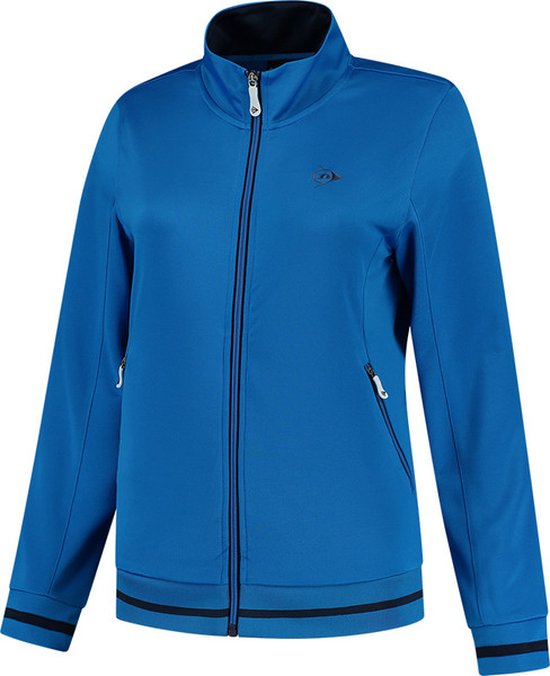 Dunlop Club Knitted Jacket Meisjes - sportvest - Blue
